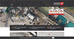 Desktop Screenshot of bautrans.de
